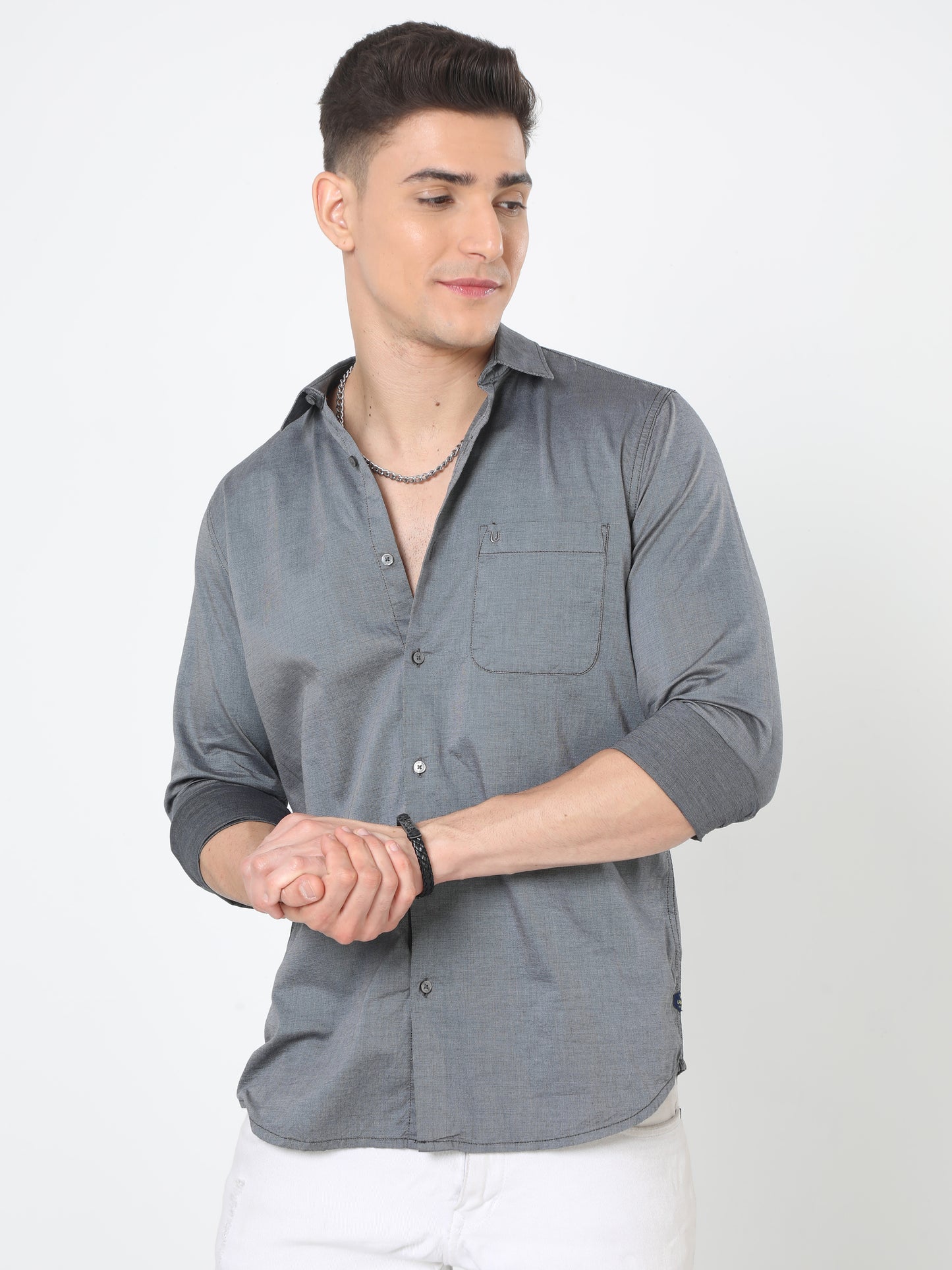 Shade of Grey Plain Shirt