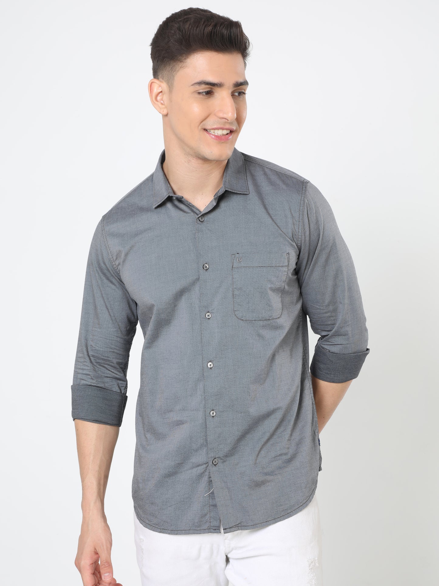 Shade of Grey Plain Shirt