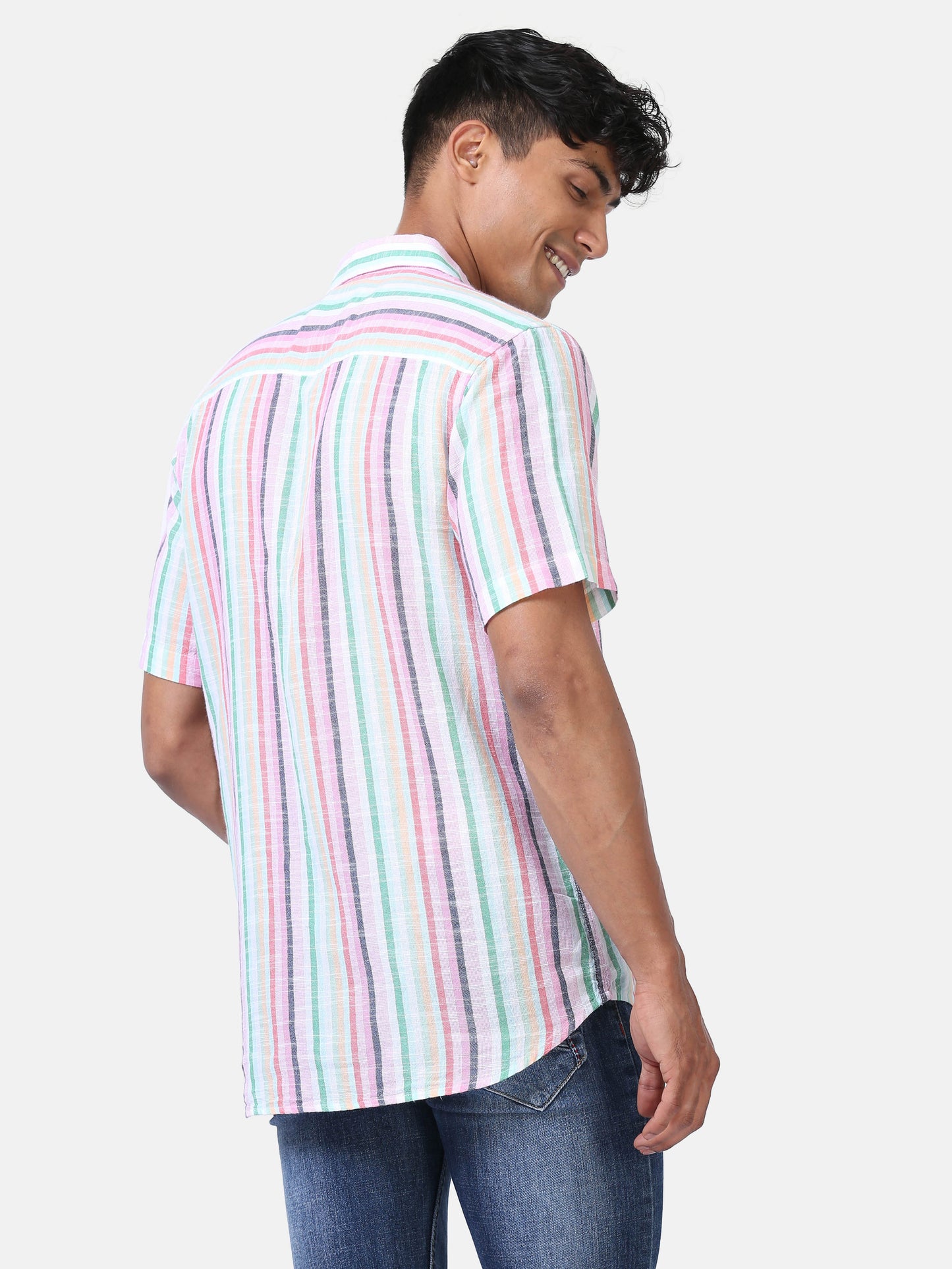 Playful and Energetic Stripe shirt