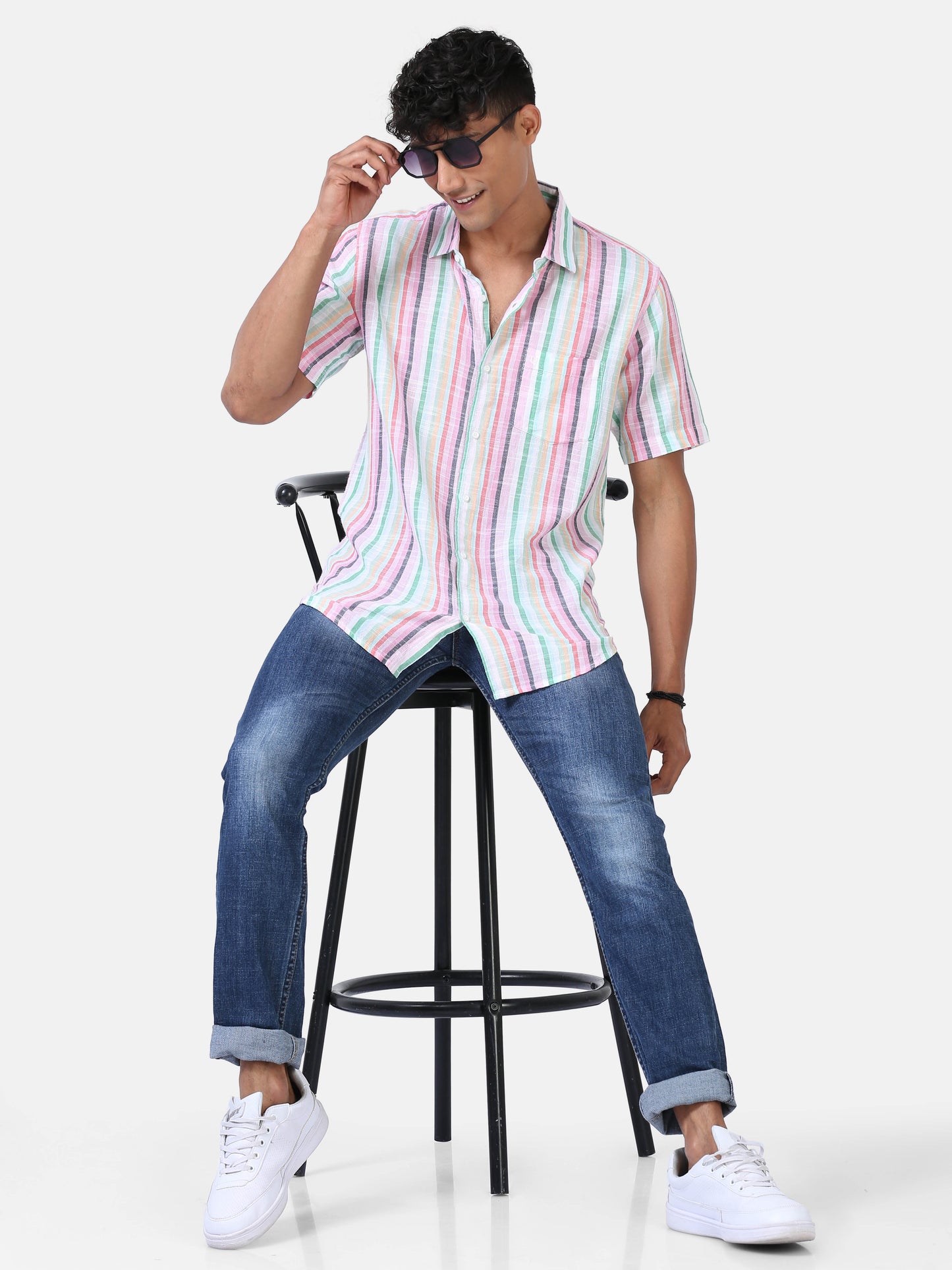 Playful and Energetic Stripe shirt