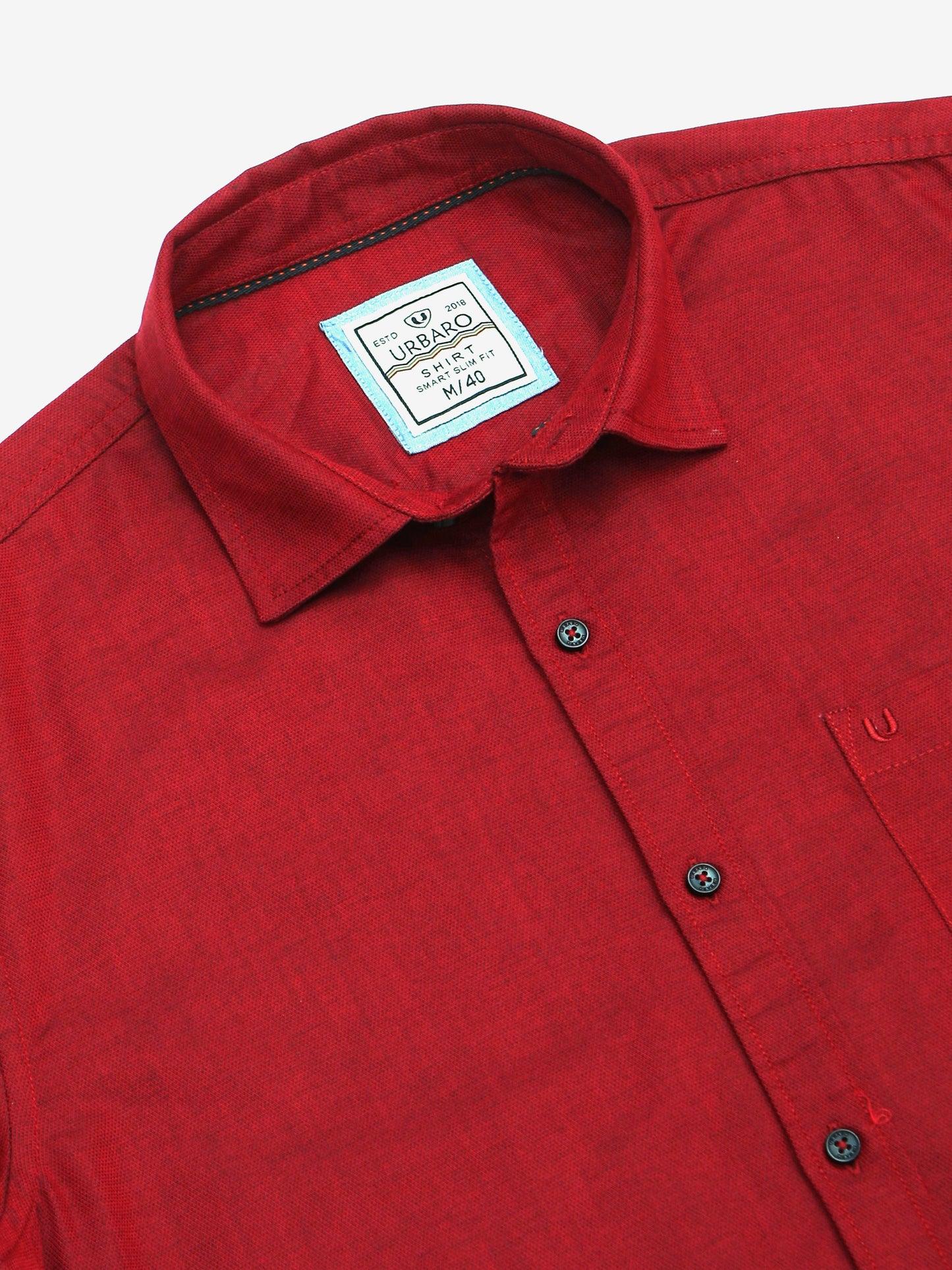 Maroon Melody Medley Plain Shirt