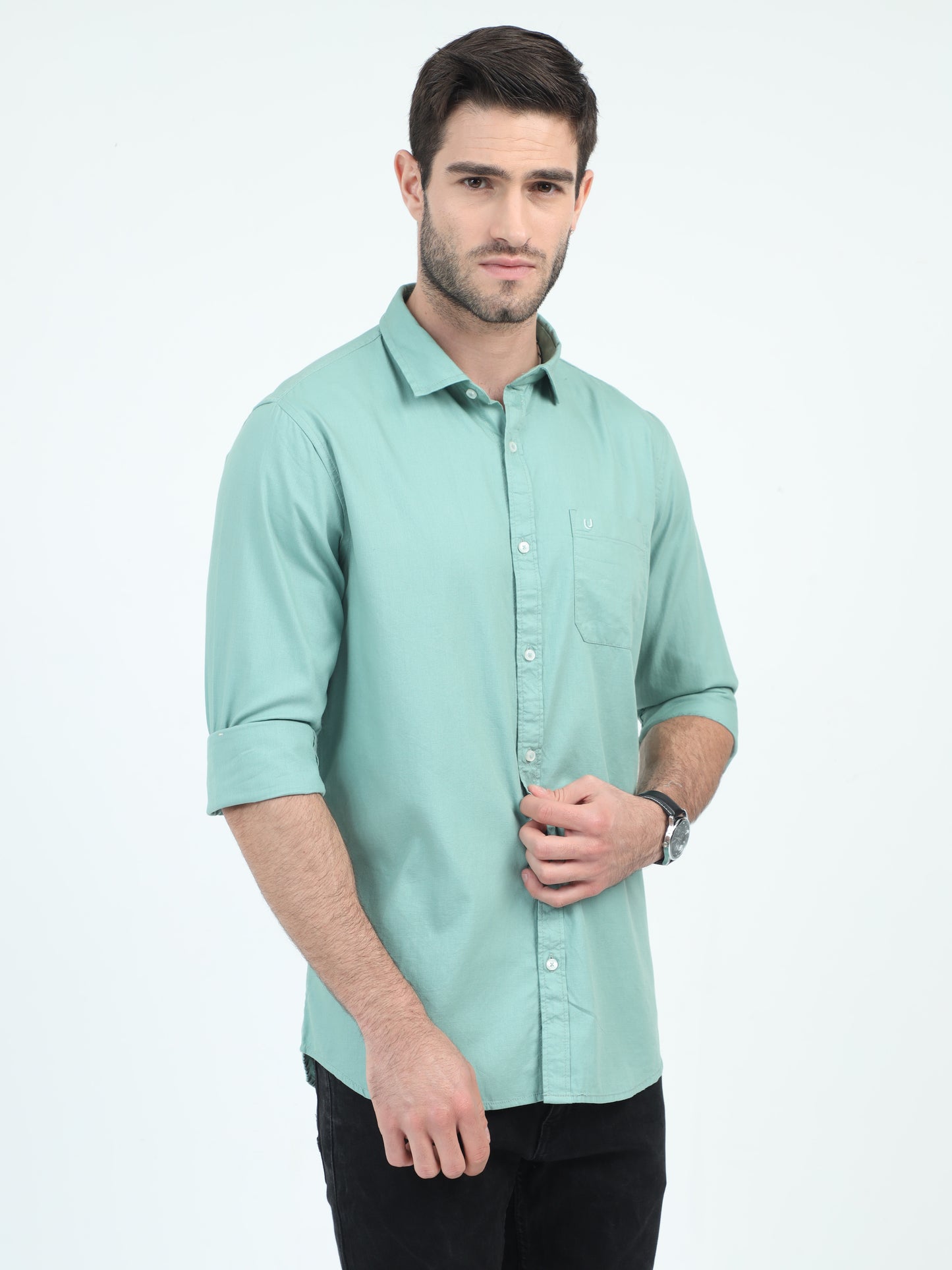 Lime Luxe Landscape Plain Shirt