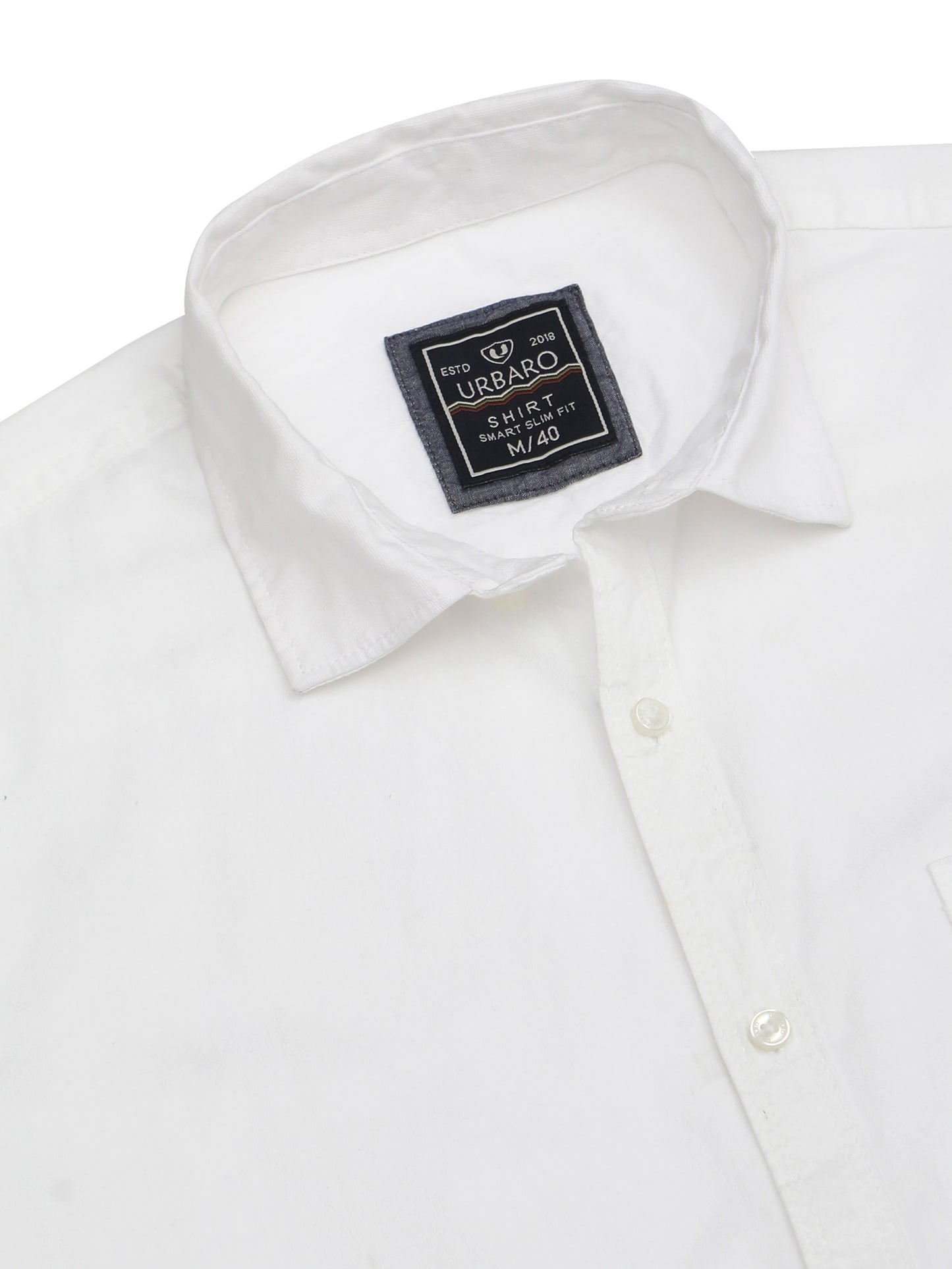 Cotton Cloud Cascade Plain Shirt