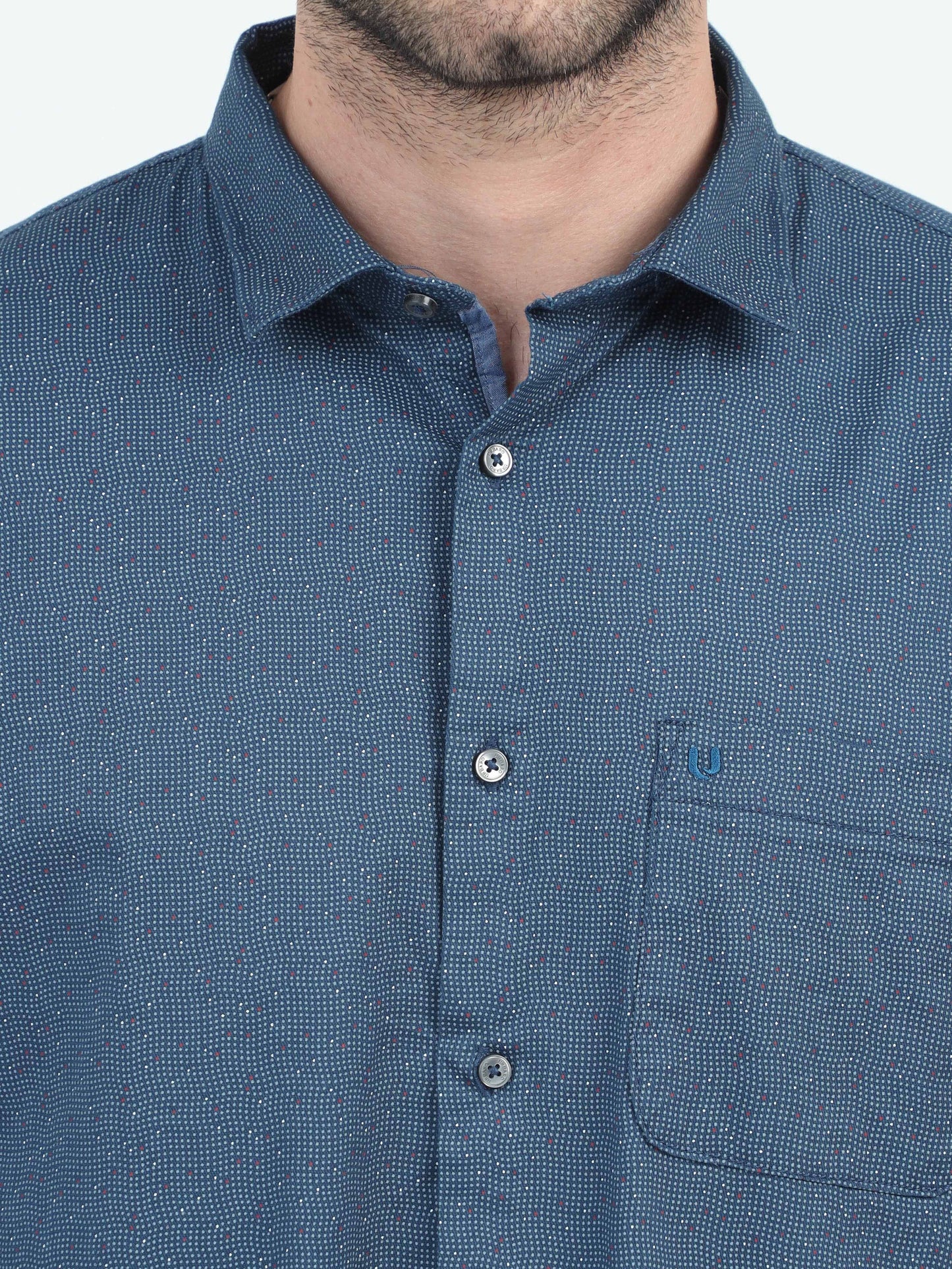 Navy Nights Niche Plain Shirt