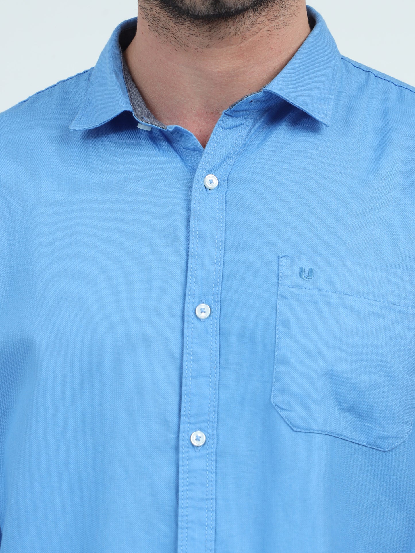 Powder Blue Perfection Plain Shirt