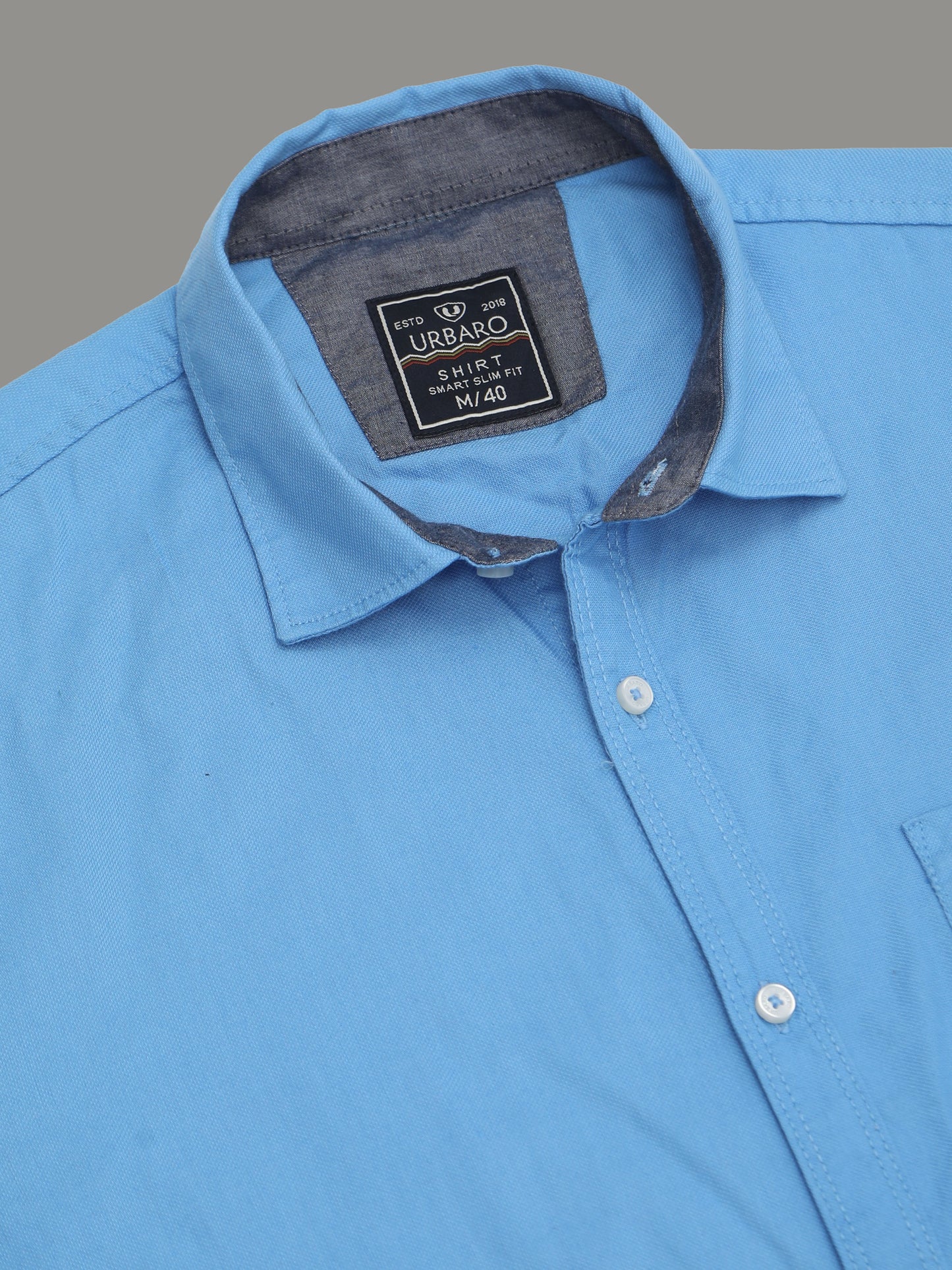 Powder Blue Perfection Plain Shirt