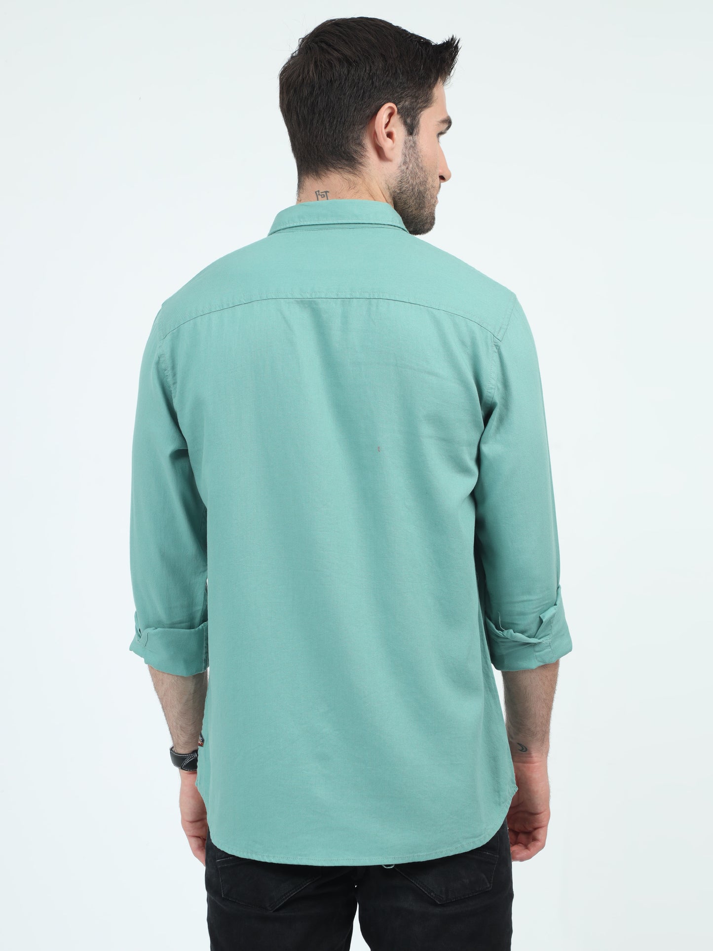 Lime Luminescence Luxe Plain Shirt