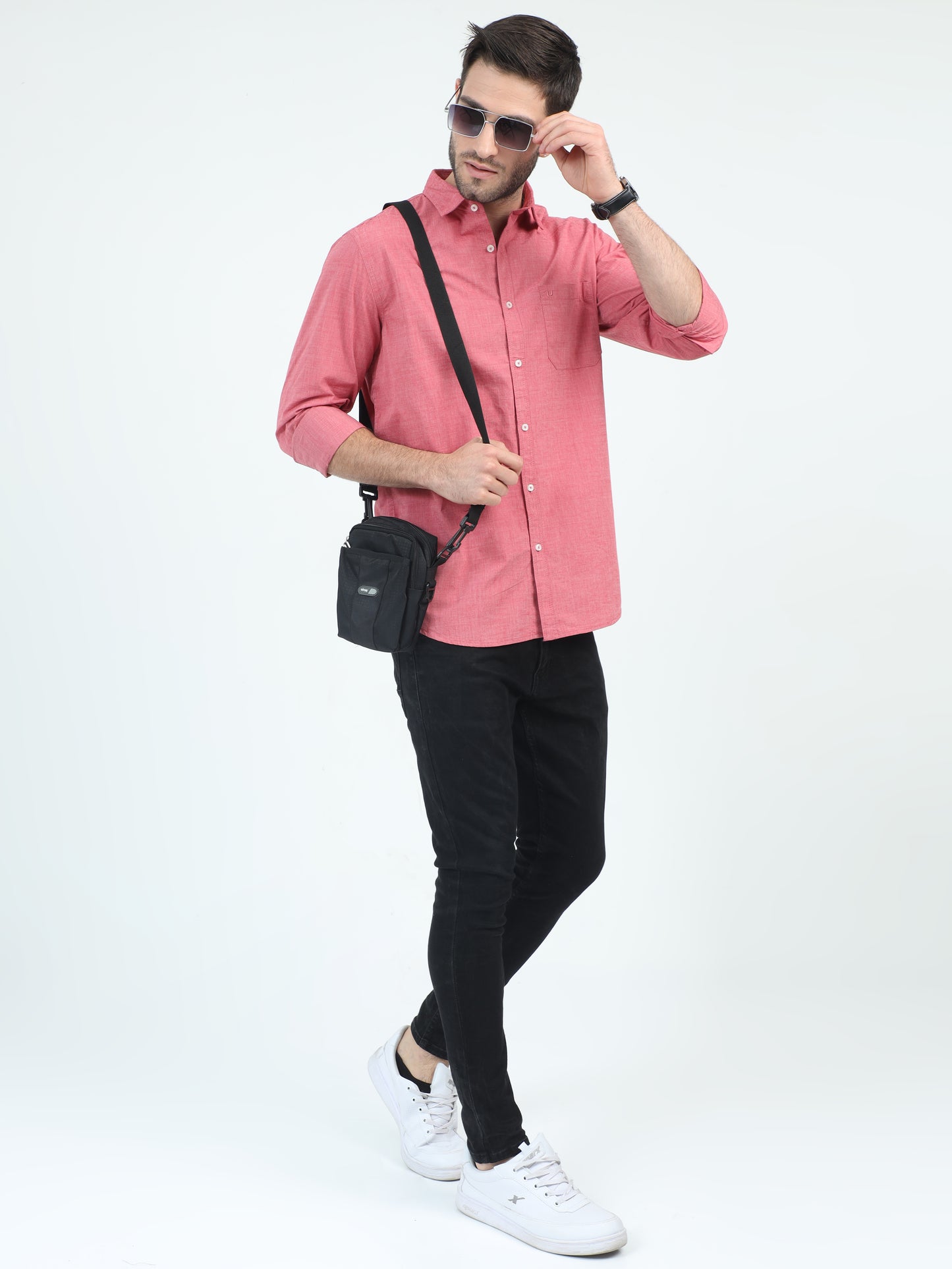 Rose Red Rhapsody Plain Shirt