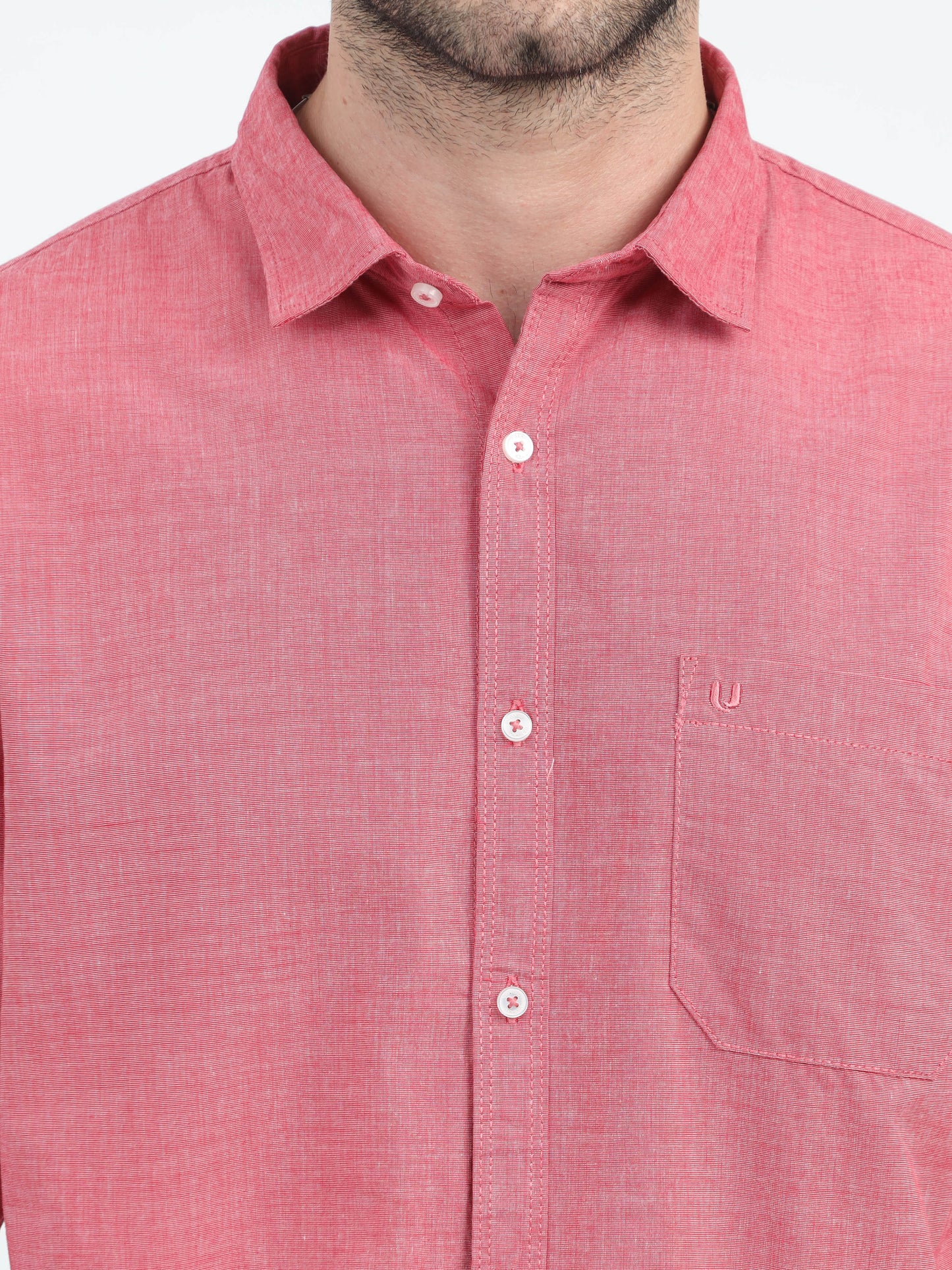 Rose Red Rhapsody Plain Shirt