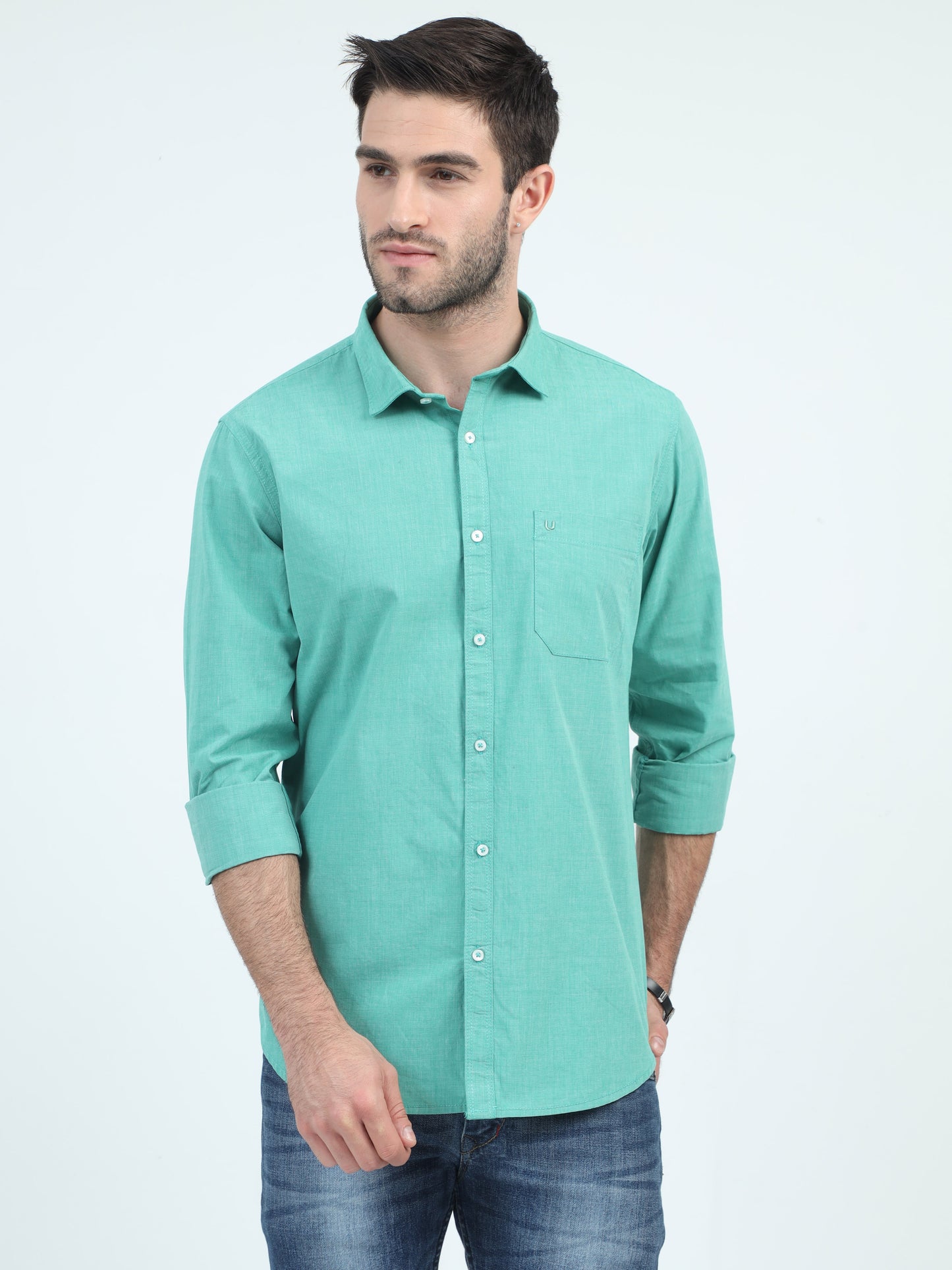 Lime Luxe Landscape Plain Shirt