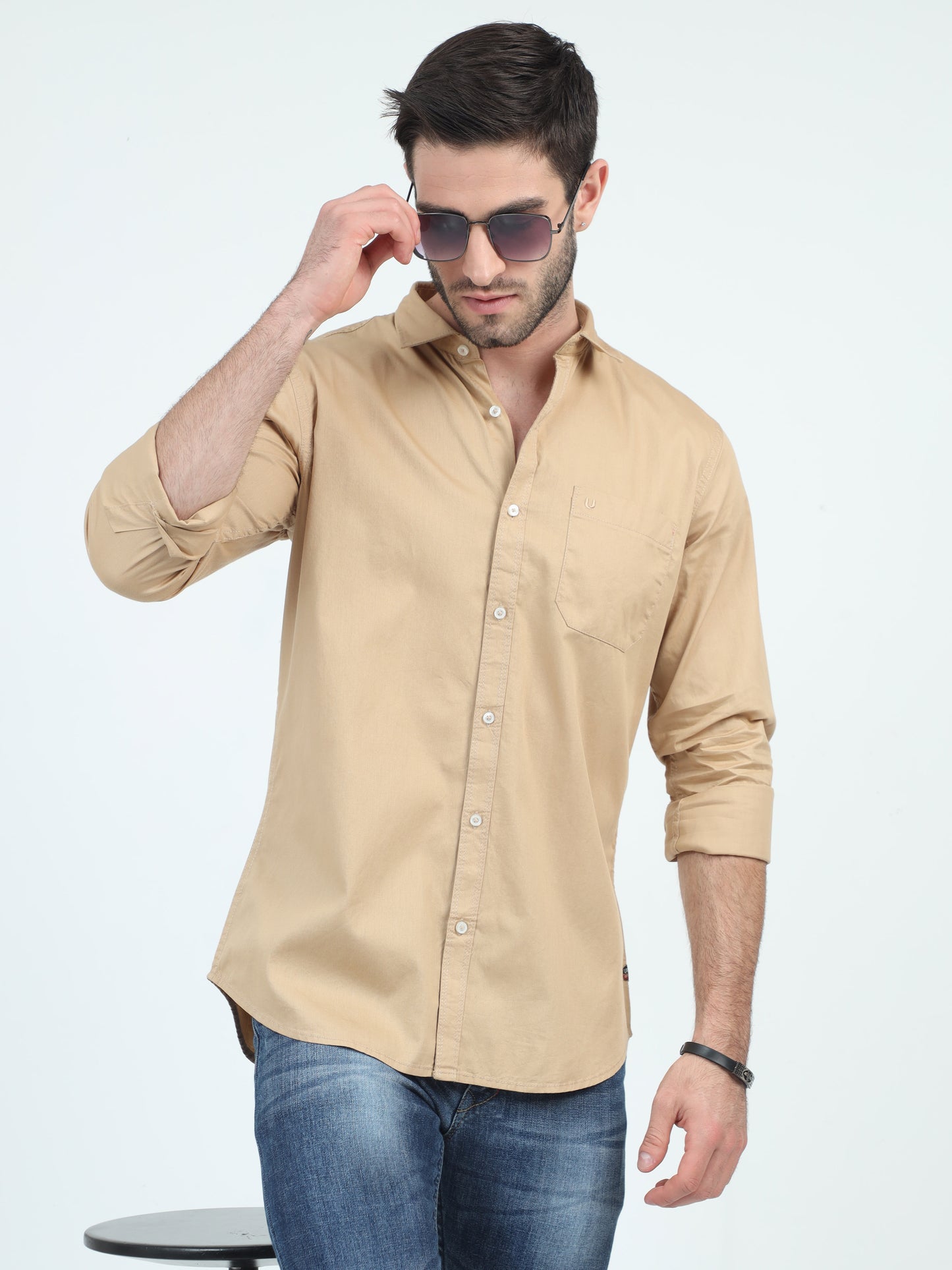 Ginger Gleam Galore Plain Shirt