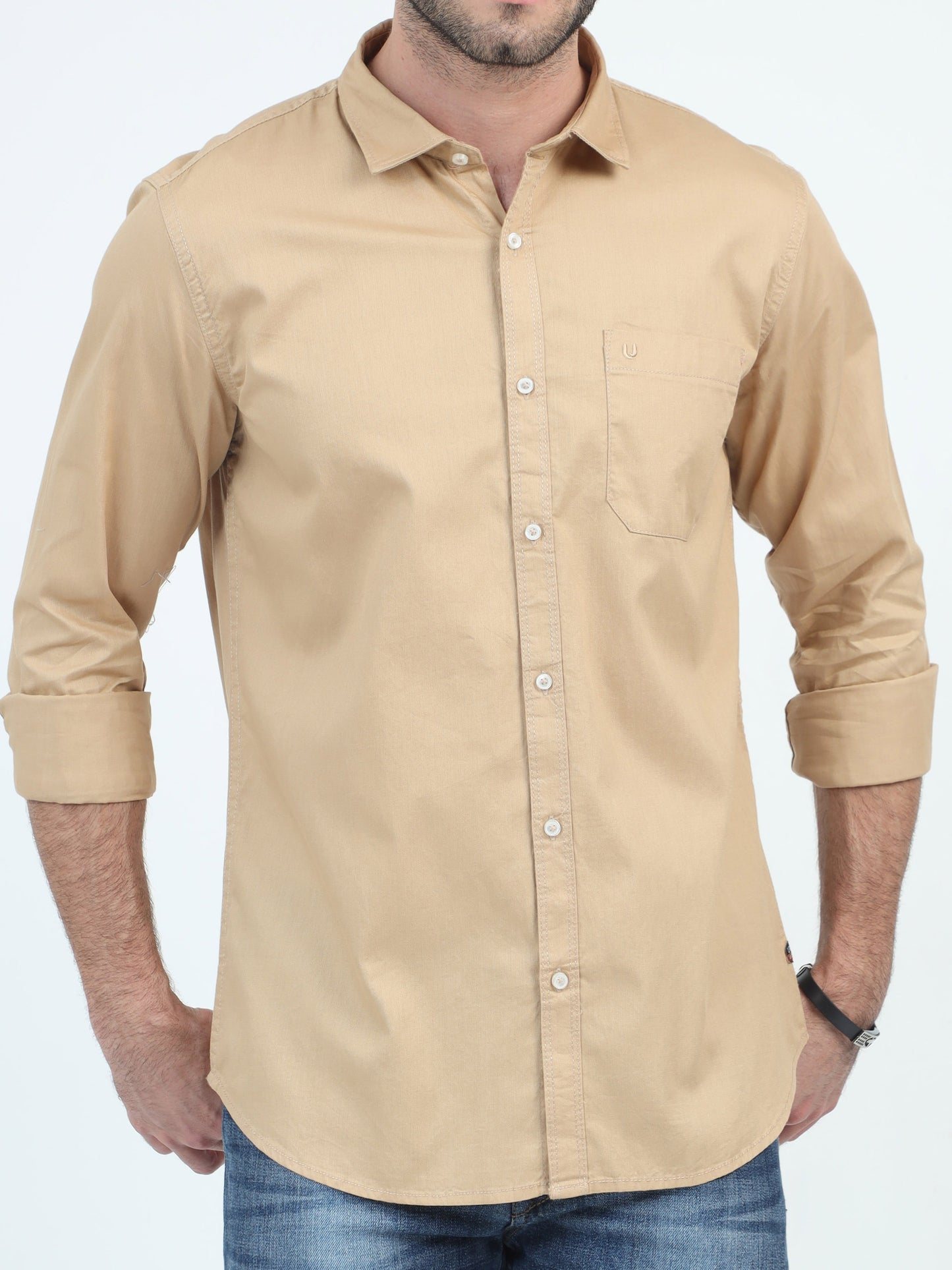 Ginger Gleam Galore Plain Shirt