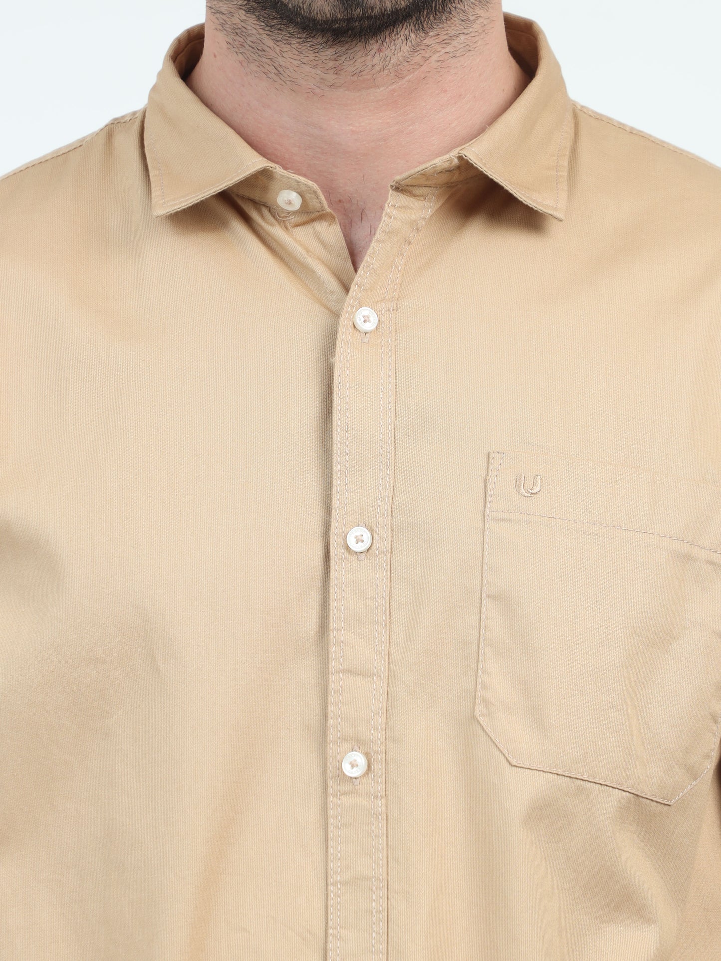 Ginger Gleam Galore Plain Shirt