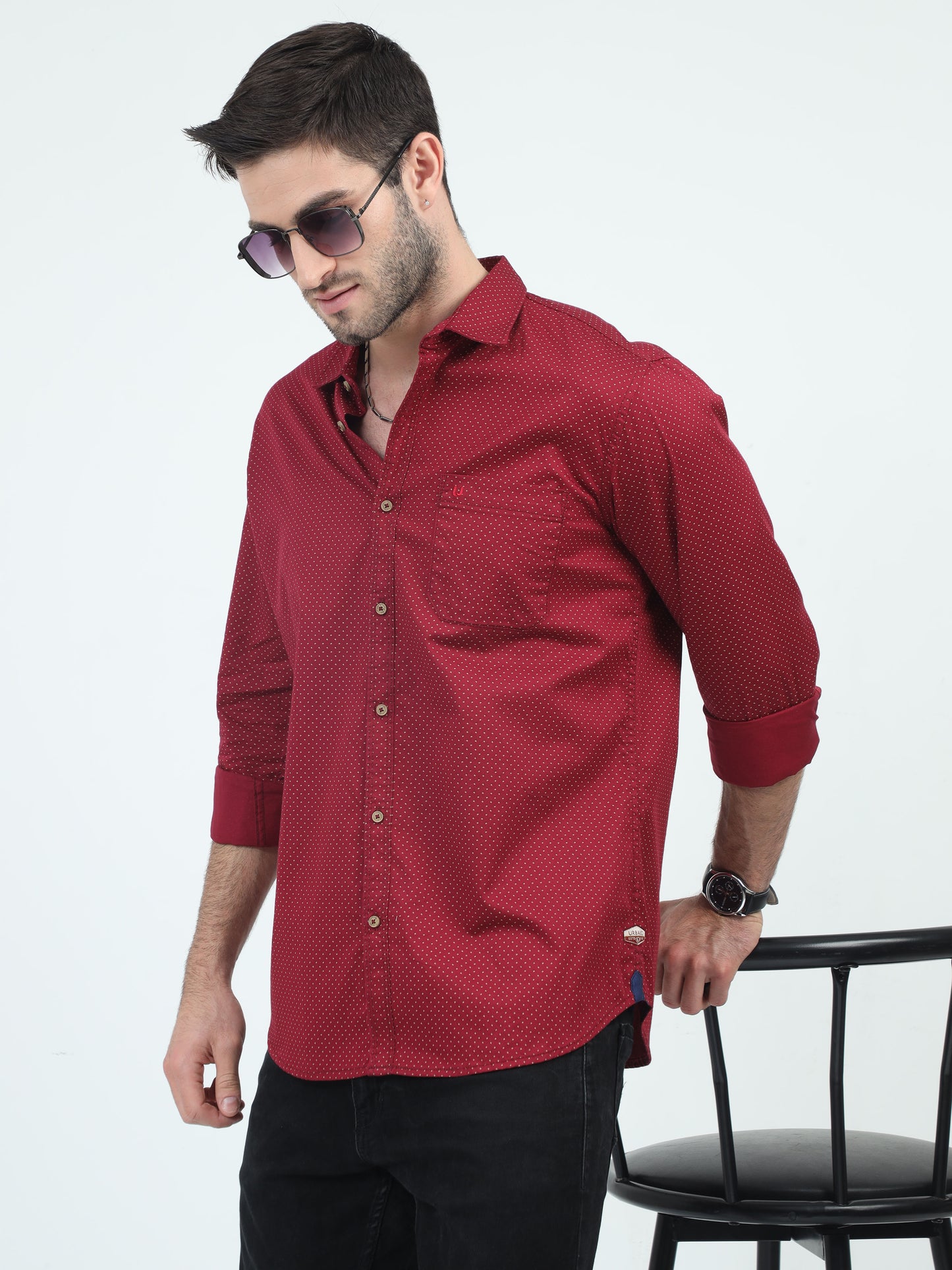 Cherry Charm Cascade Shirt