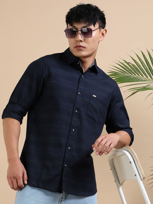 Midnight Lines Stripe Shirt