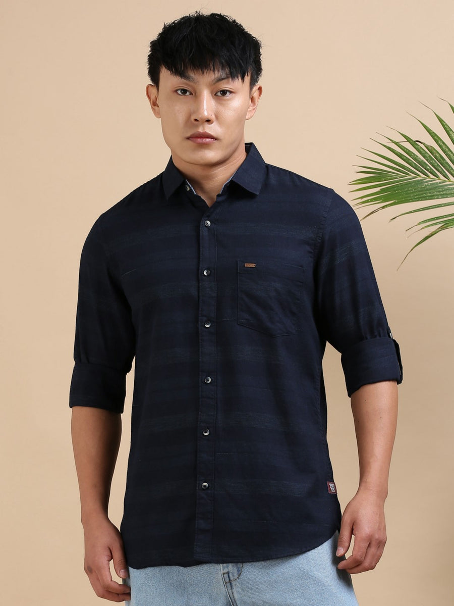 Midnight Lines Stripe Shirt