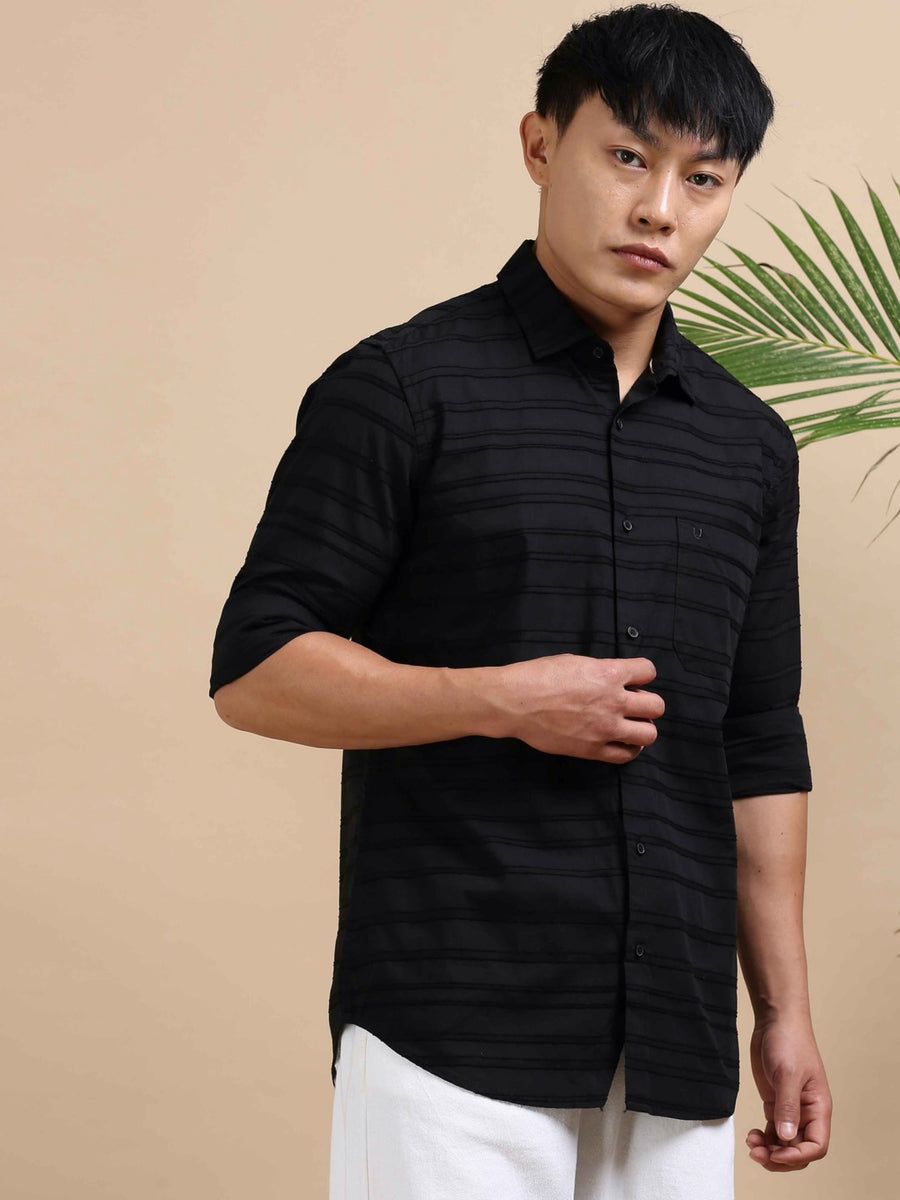 Blackform Stitch Dobby Shirt