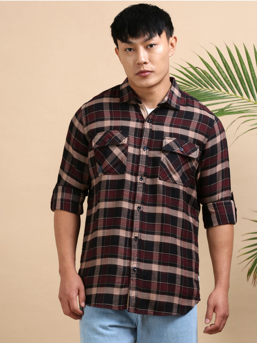 Blackline Edit Check Shirt