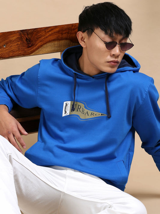 Electric blue hoodie