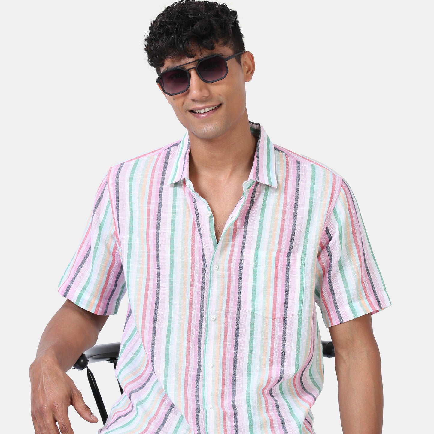 Playful and Energetic Stripe shirt