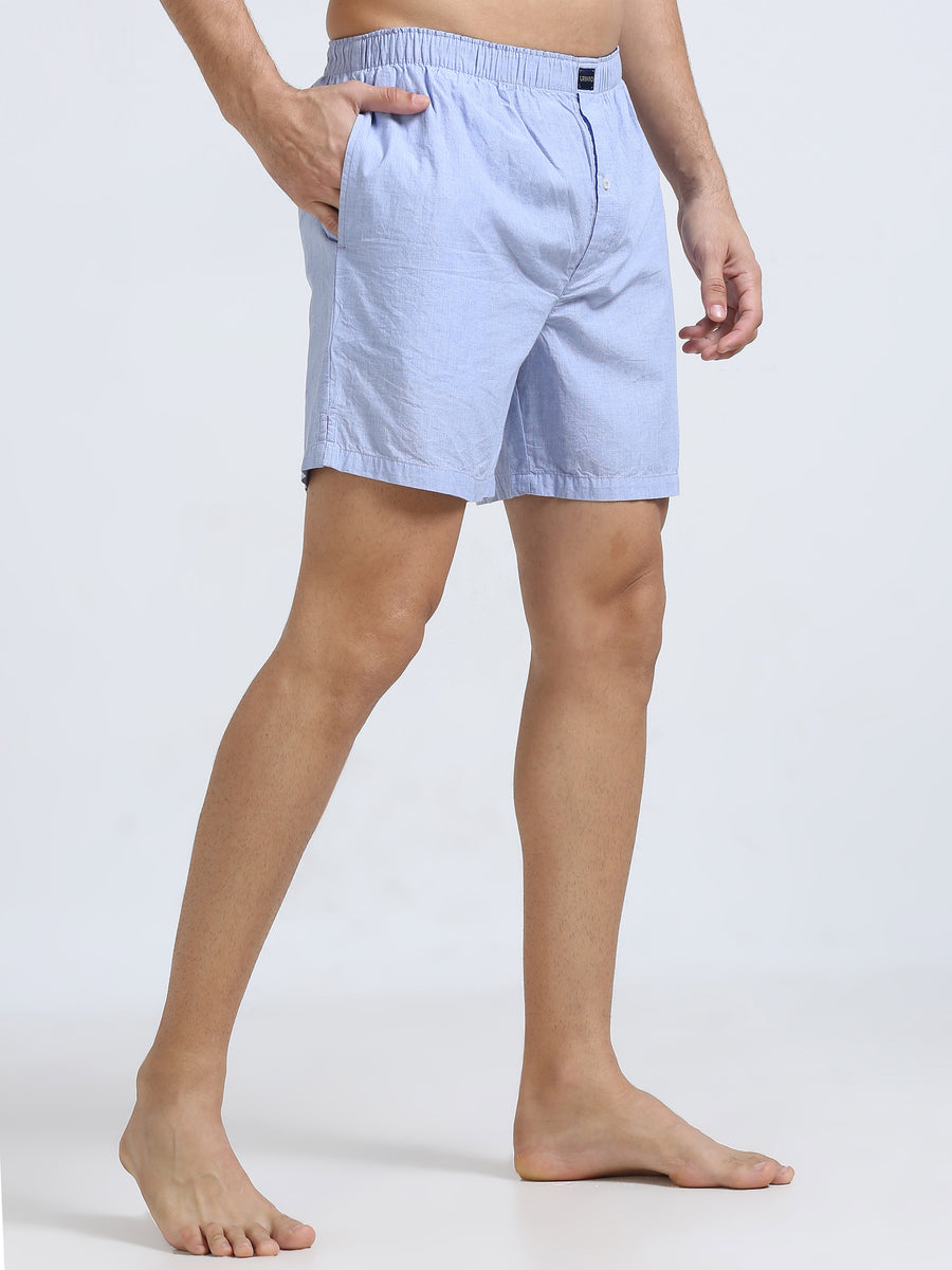 Blue Boxer Shorts