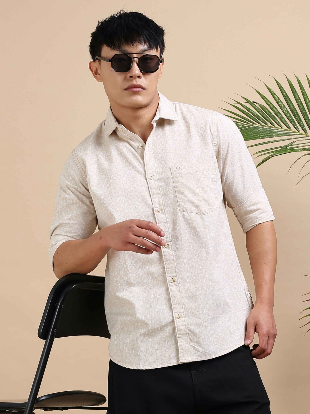 Desert Tone Plain Shirt