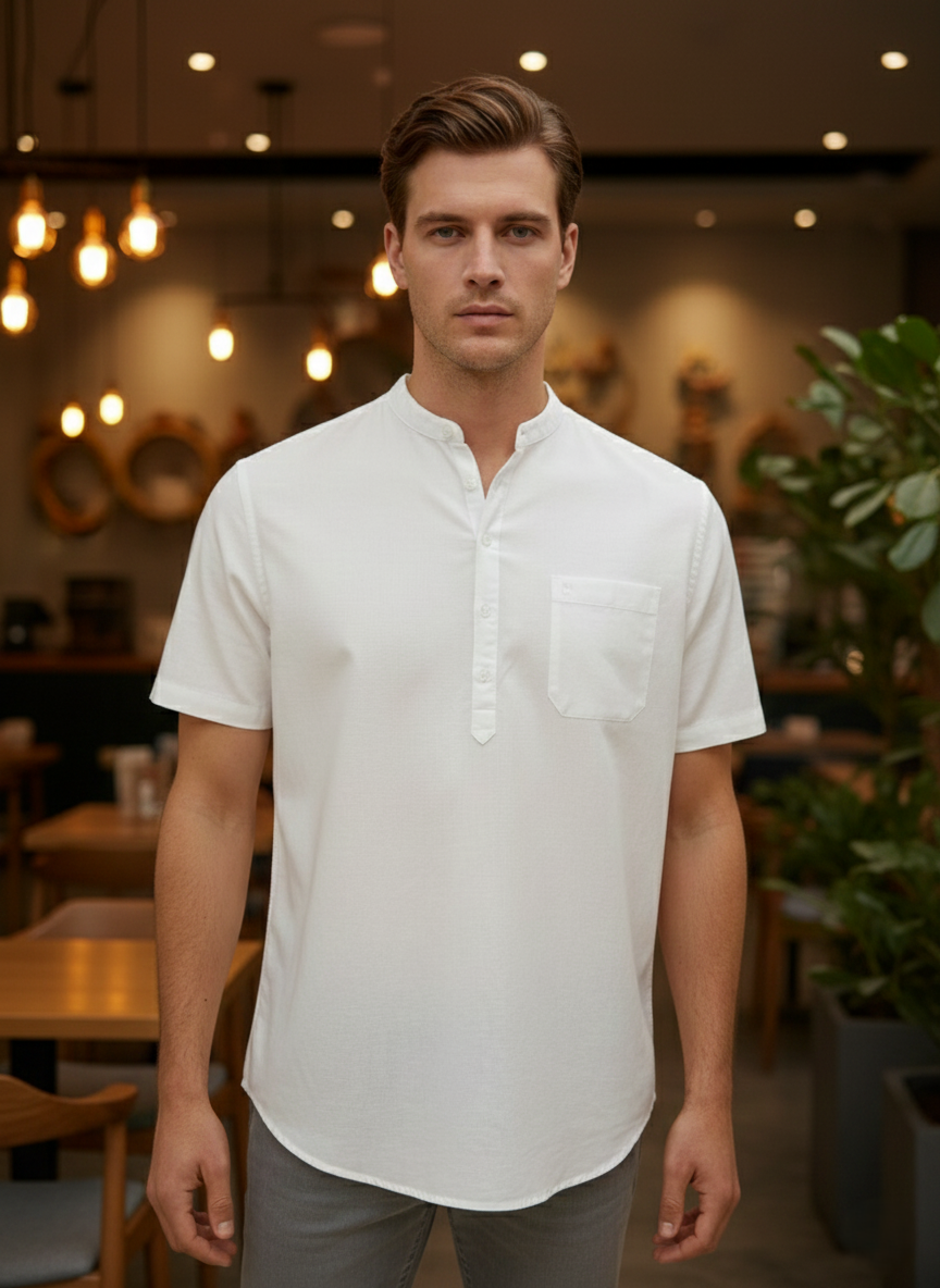 Essential White Smart Shirt