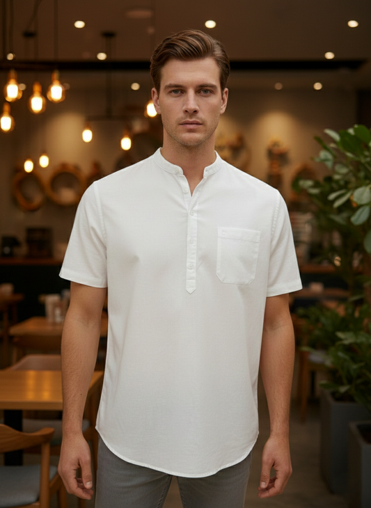 Essential White Smart Shirt