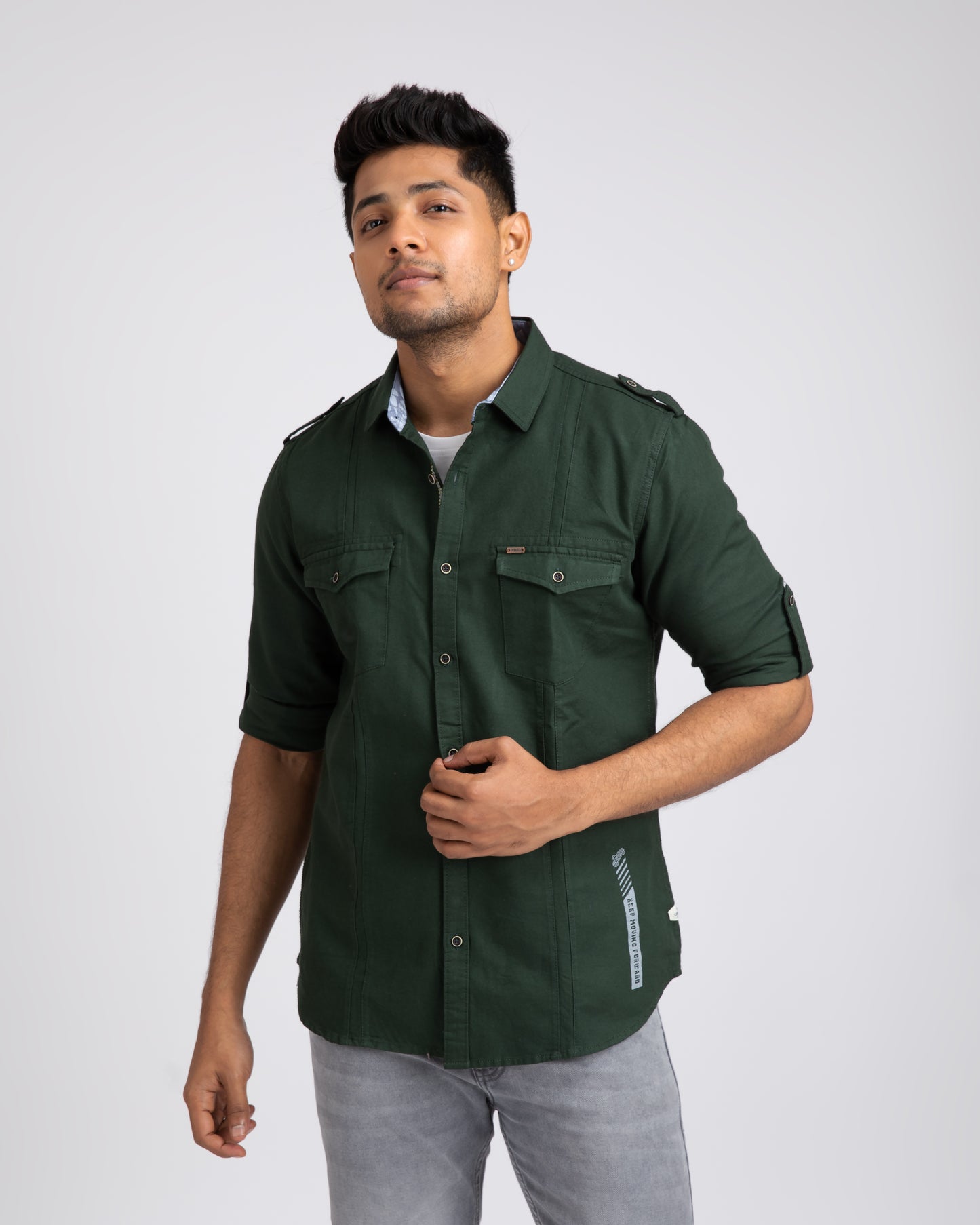 Oceanic Green Overshirt