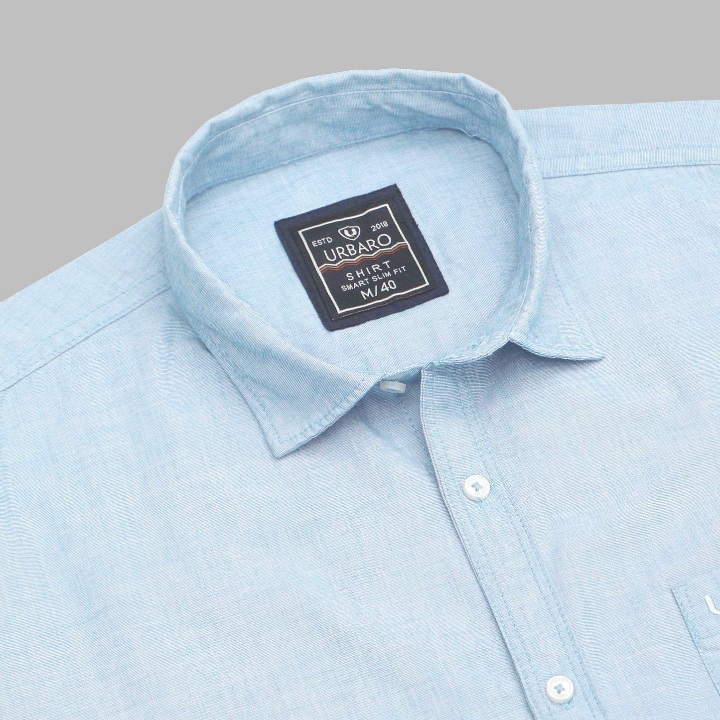 Sleek Skylines Sky blue Shirt