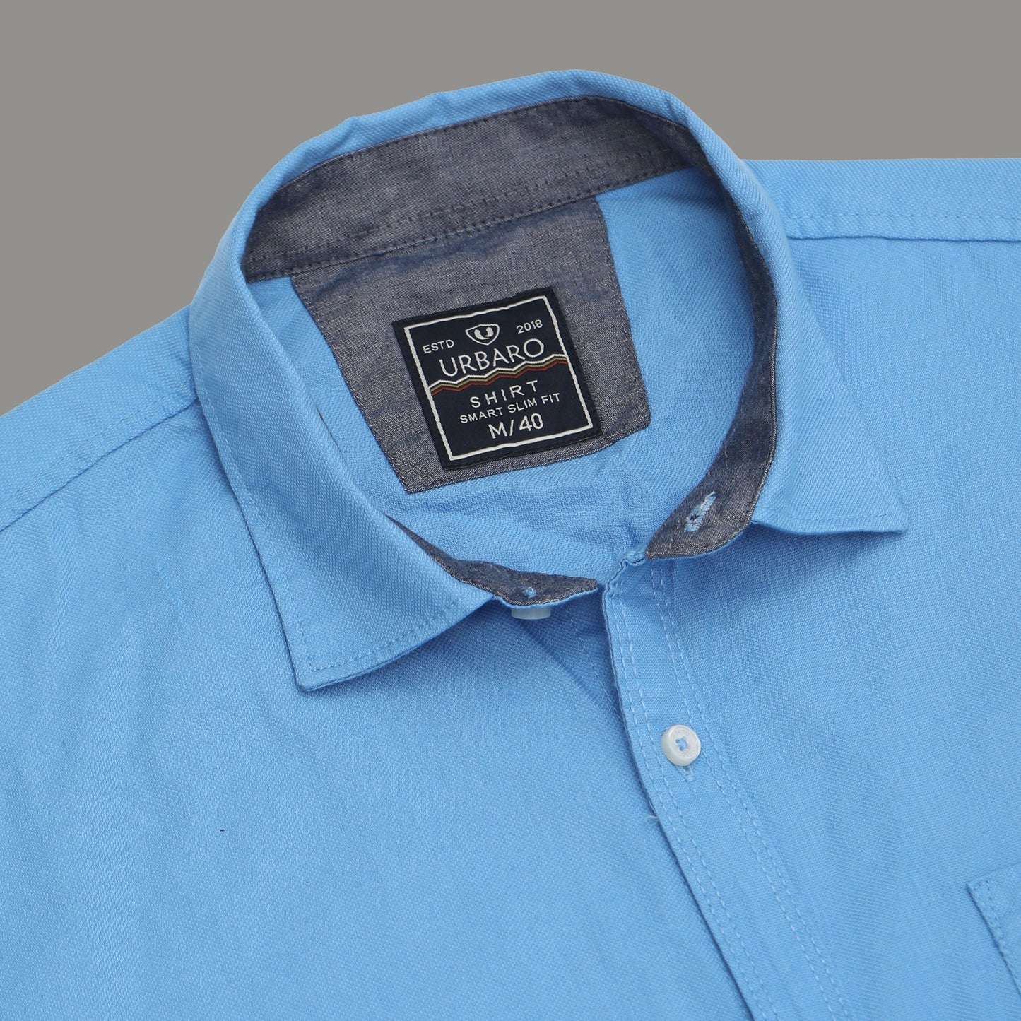 Powder Blue Perfection Plain Shirt