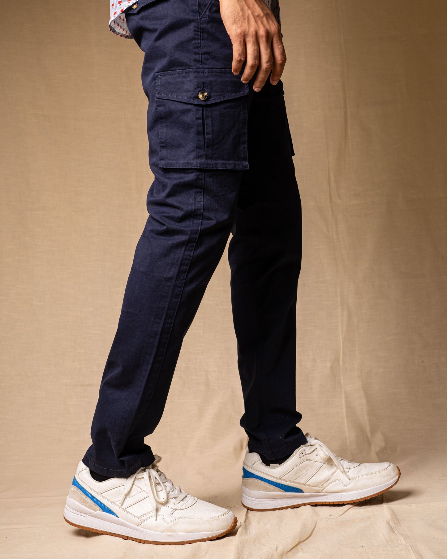 Navy City Street Style Cargos