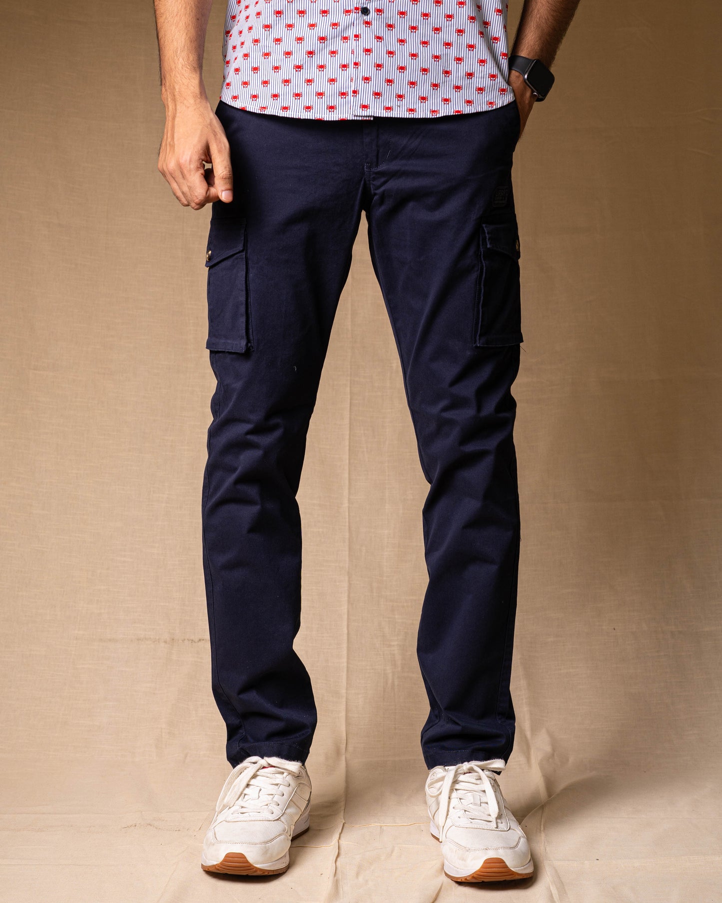 Navy City Street Style Cargos