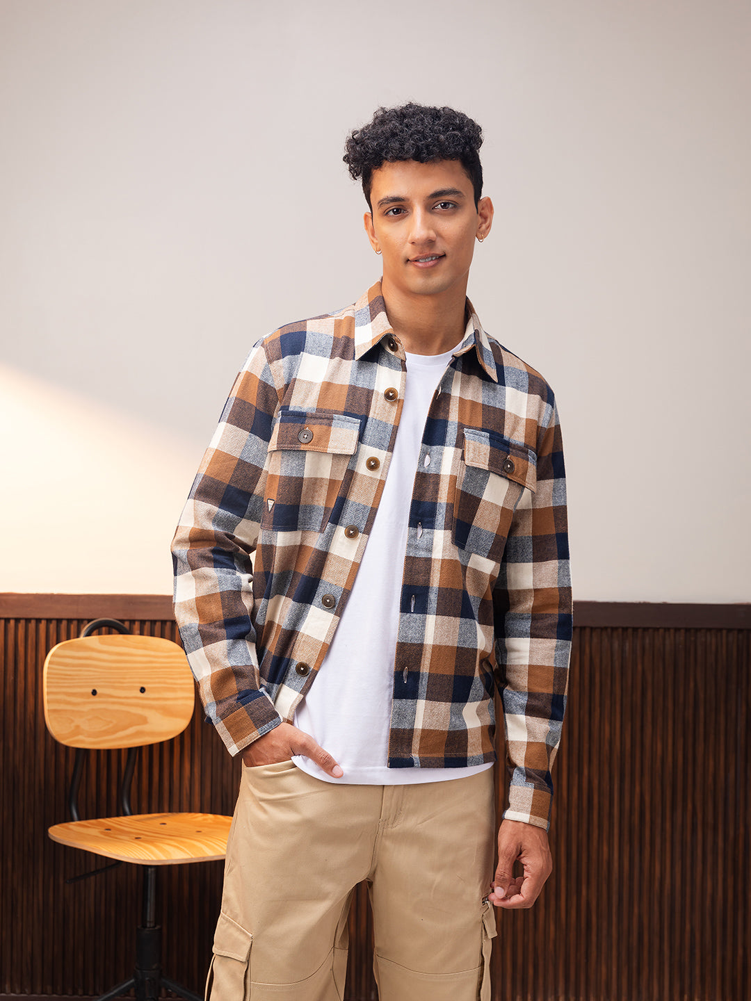 Mocha Fortress Shacket