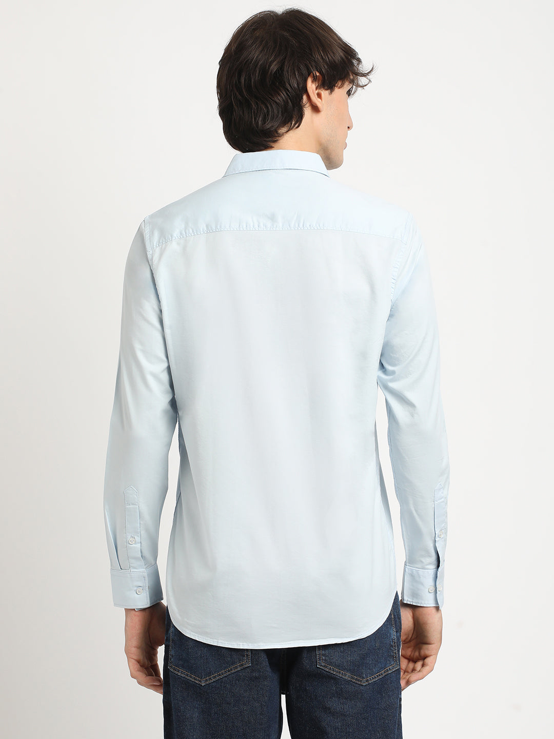 Clear Sky Casual Plain Shirt