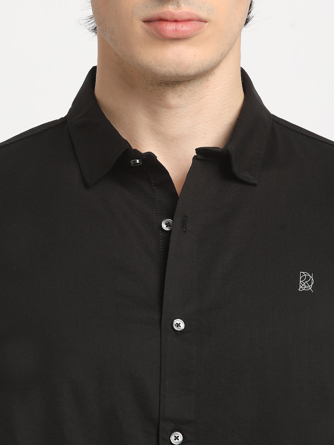 Raven Black Everyday Plain Shirt