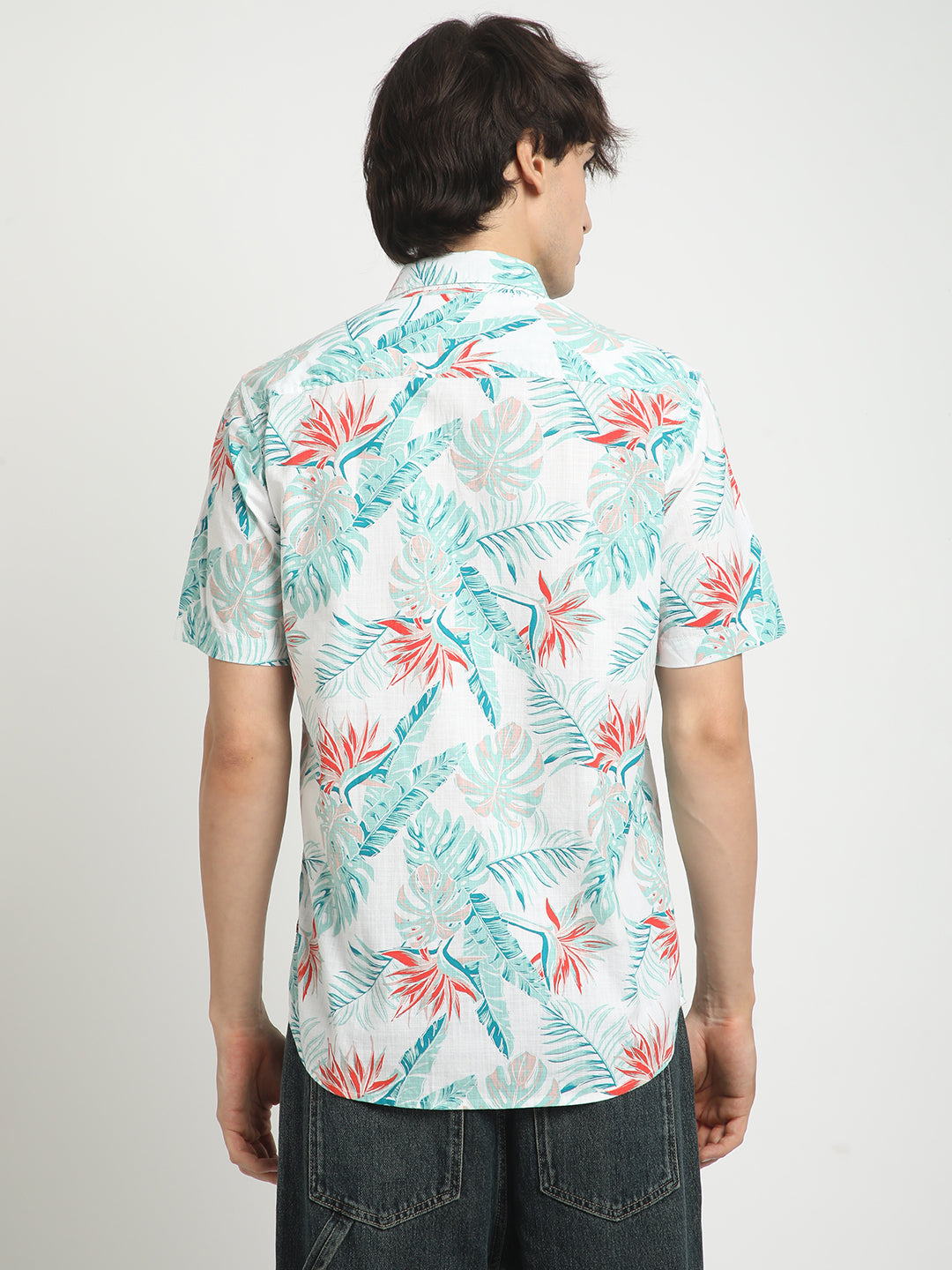 White Island Breeze Tropical Shirt