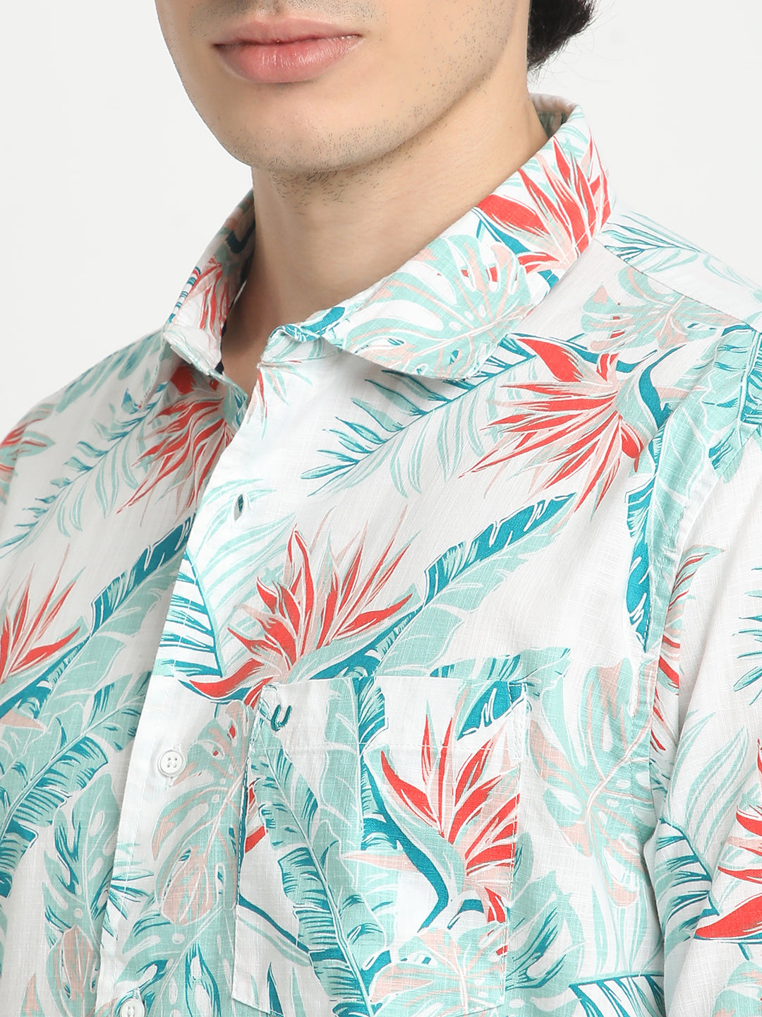 White Island Breeze Tropical Shirt