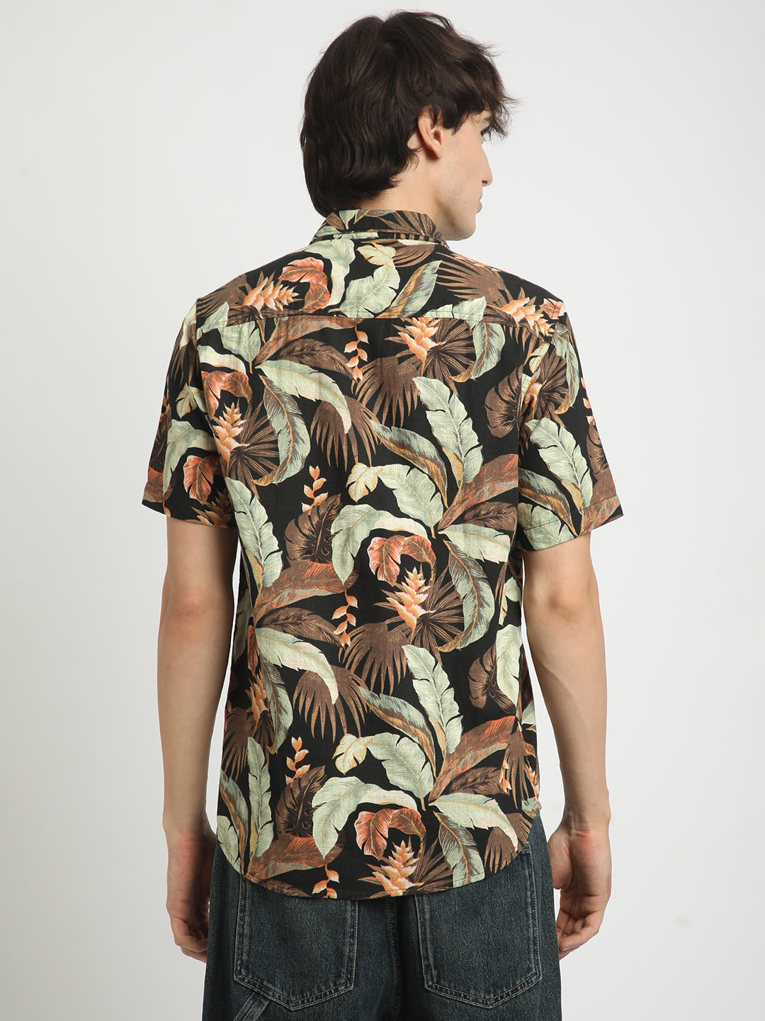 Midnight Tropical Oasis Haven Shirt